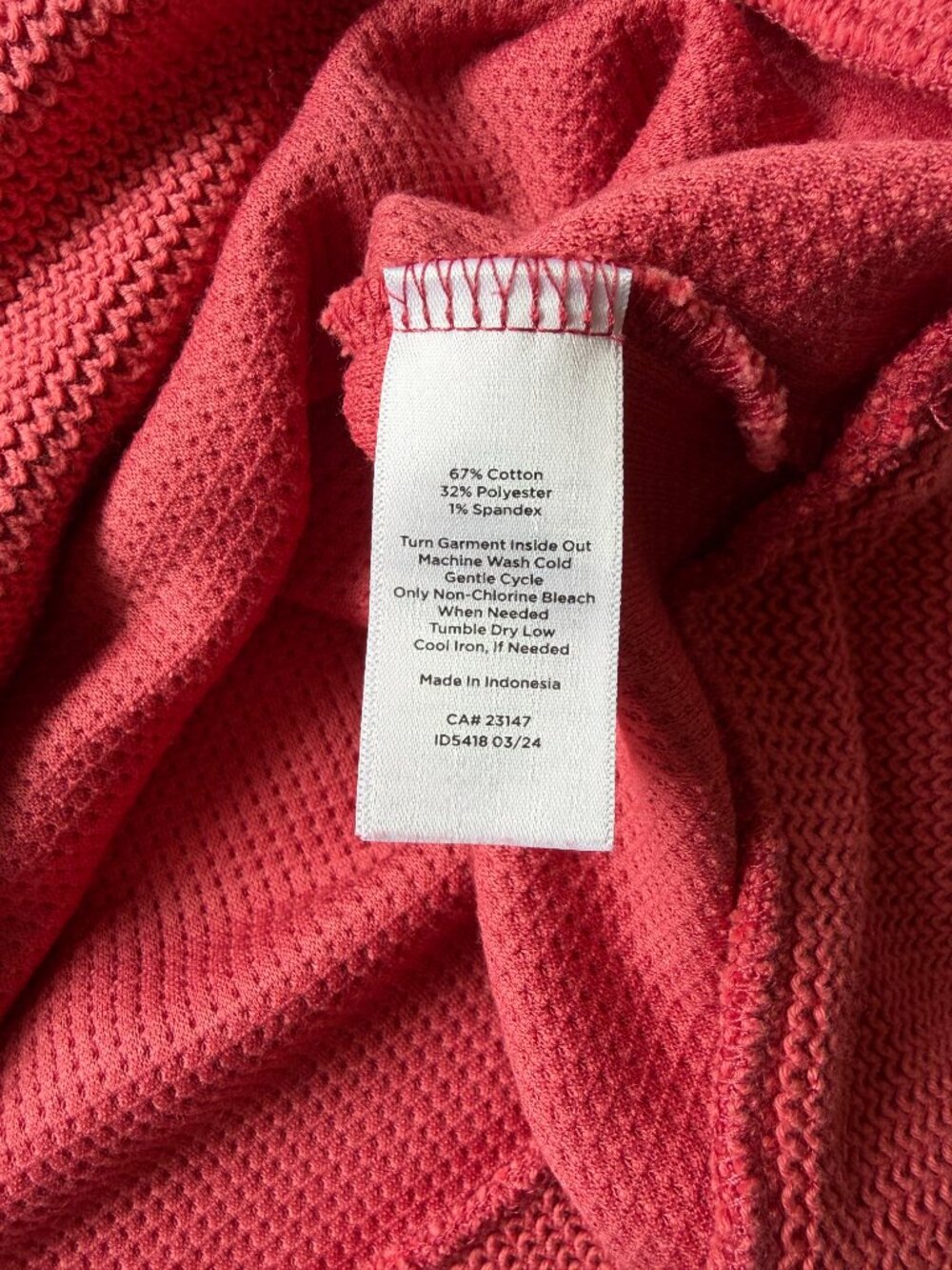 Talbots Textured Knit Cranberry Cowl Neck Sweater - Picture 7 of 8